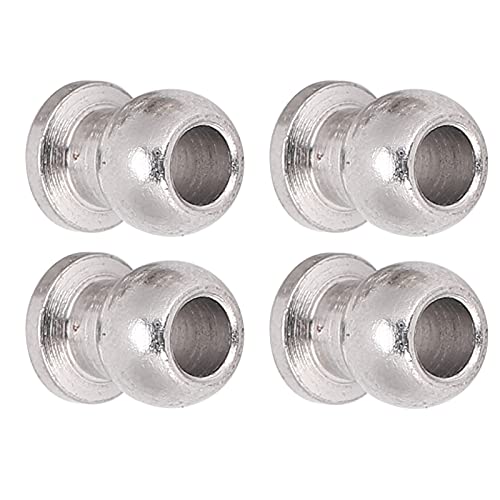 8Pcs Metal RC Car Rod Ends Ball Joint Linkage Compatible with 1/10 Hpi/Hsp/Losi/Axial//Redcat/Himoto/Losi RC Car Model Car Accessories