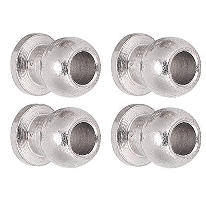 8Pcs Metal RC Car Rod Ends Ball Joint Linkage Compatible with 1/10 Hpi/Hsp/Losi/Axial//Redcat/Himoto/Losi RC Car Model Car Accessories