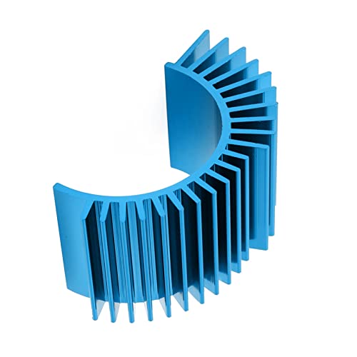4Pcs Aluminum Motor Heat Sink for 540 550 Size Electric Motors Brushed/Brushless Cooling RC Crawler Monster Truck Short Course Buggy Accessories
