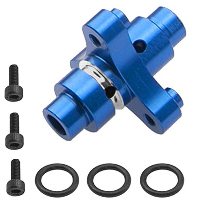 ShareGoo Center Differential Lock Spool Diff Case Locker Spool Compatible with 1/8 Arrma Kraton Notorious Outcast Senton Talion Typhon BLX 1/8 RC Car (Blue) - color: Blue