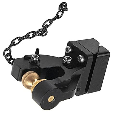 ShareGoo Metal 1/6 RC Hitch Trailer Tow Hook Simulation Tow Shackles Compatible with Axial SCX6 Jeep JLU Wrangler 1/6 RC Crawler Car