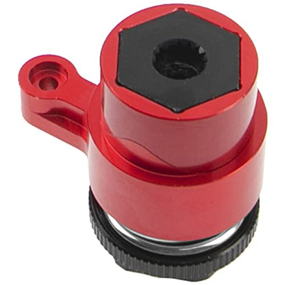 Steering Servo Saver Bellcrank Arm Compatible with Arrma 1/5 Kraton 8S BLX Outcast 8S BLX RC Car (Red) - color: Red