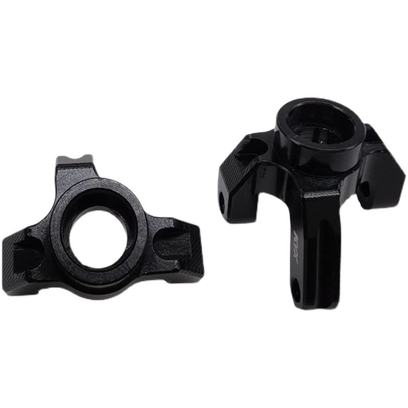 KYX Racing Aluminum Front Steering Knuckle Upgrades Parts Accessories for 1/18 RC Crawler Car LOSI Mini-B Brushed Mini-T Buggy