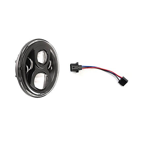 iJDMTOY H13 9008 to H4 9003 Pigtail Wire Wiring Harness Adapters Compatible with H13/H4 Bulb Size Lamp Conversion Retrofit