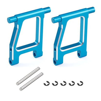 8Pcs MORFUM Aluminum Alloy Front Rear Suspension Swing Arm Set Replacement Upgrade Parts Compatible with Tamiya TT01 TT01D TT01E 1/10 RC On Road Touring Drift Car | Spare Parts RC Vehicle Suspension A-Arms Compatible with Tamiya TT01 TT01D TT01E 1/10 RC O