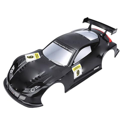 1/10 Scale RC Car Body Shell 1/10 Scale Universal RC Car Shell/Painted for 26cm Wheelbase Sports with Precut PVC Lightweight Protection Clear Graph