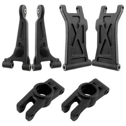 for 14211 RC Rear Upper & Lower Suspension Arms & Steering Block 14240C 14250C 14260C Accessory Replacement Spare Parts for 14211 1/14 Scale RC Car Trucks