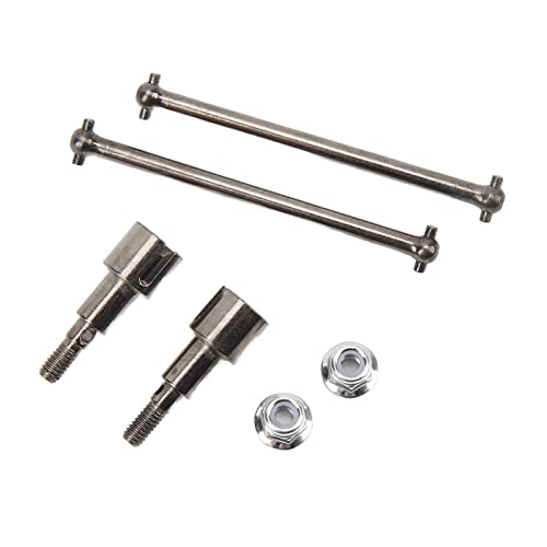 RC Car Rear Drive Shaft Replacement, Steel Rear Axle Shaft for SCY 16101 16102 16103 16201 1/16 RC Cars, High - Precision Dogbone with Smooth Power Transmission