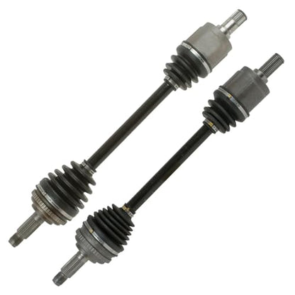 Detroit Axle - Front 2pc CV Axles for 1998-2002 Honda Accord 1999-2003 | Acura TL 2001-2003 CL, Complete CV Axle Shafts Assembly Replacement - size: R-2X3701232/Pair