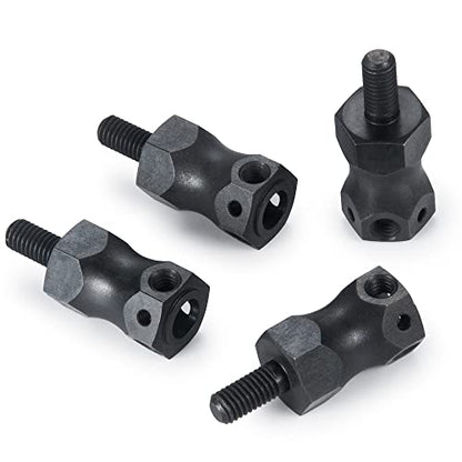 4Pcs RC Wheel Hex Adapter Extenders +15mm for 1/10 Hammer Rey, Lasernut U4 Rock Truck RC Buggy Car