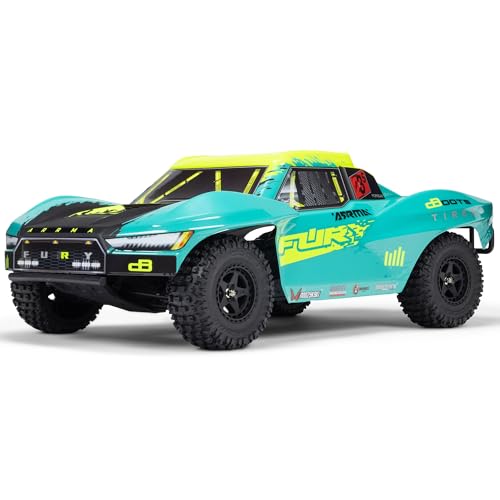ARRMA RC Truck 1/10 FURY 2wd 223S BLX Brushless Short Course Truck RTR (Battery and Charger Not Included) with DSC, Green, ARA3521T2 - color: Green