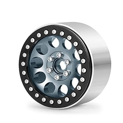 Benedict Harry Aluminum Alloy 2.2" Beadlock Wheels Rims for 1/10 RC Rock Crawler Car Axial Wraith RR10 SCX10 90046 YETI D90 CC01