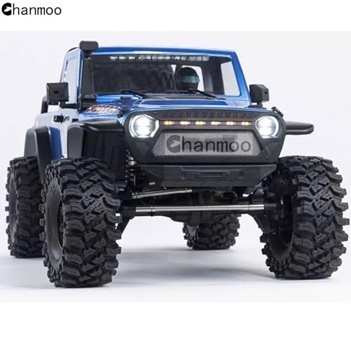 2.2 RC Crawler Tires 1/10 RC Rubber Slingers Grappler Mud Wheels Tyres For 1:10 Scale Rock Crawler Car Axial SCX10 90047 D90 TF2 Tamiya CC01 Traxxas TRX4 2.2in Beadlock Rims 4PCS