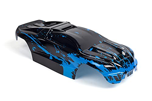 SummitLink Custom Body Muddy Blue Over Black Style Compatible for E-Revo 1/10 Scale RC Car or Truck (Truck not Included) ER-BB-01