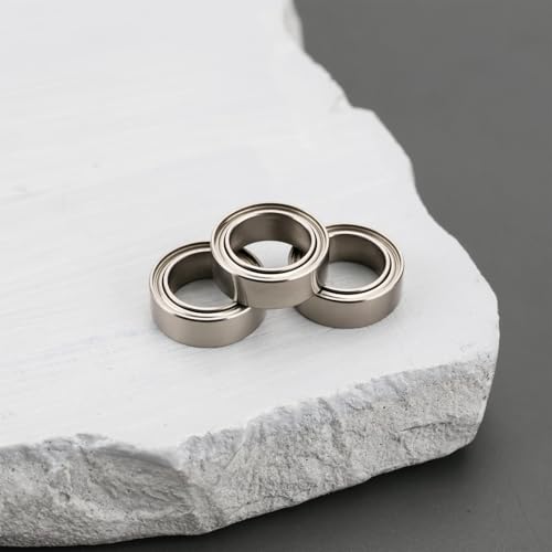 8pcs R168Z RC Car Wheel Bearings 1/4 x 3/8 x 1/8 Compatible with MJX Hyper Go 1/16 H16BM 14301 14302 H14BM H16GT H16DR 16207 16208 16209