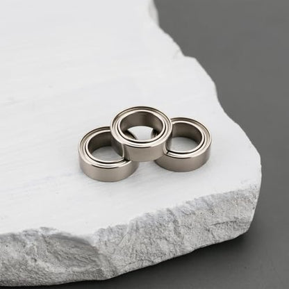 8pcs R168Z RC Car Wheel Bearings 1/4 x 3/8 x 1/8 Compatible with MJX Hyper Go 1/16 H16BM 14301 14302 H14BM H16GT H16DR 16207 16208 16209