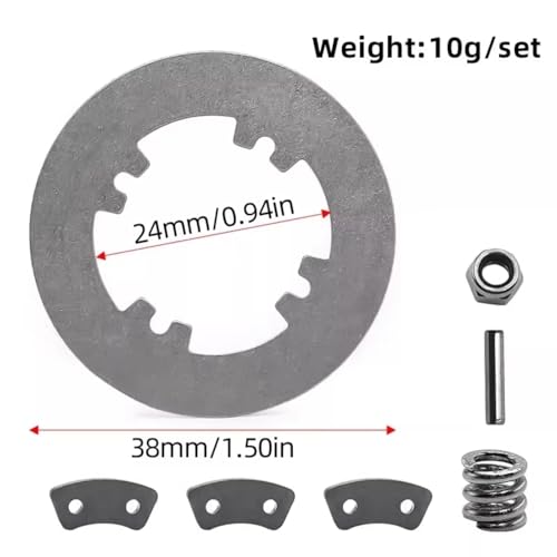 RC Car Accessories for Traxxas for E-Revo for Rustler for E-Maxx 4WD Heavy Duty Slipper Clutch Rebuild Kit 5352A 5352R RC Car Upgrade Parts