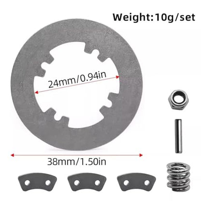 Rc Repairs Parts For Traxxas For E-Revo For Rustler For E-Maxx 4WD Heavy Duty Slipper Clutch Rebuild Kit 5352A 5352R RC Car Upgrade Parts
