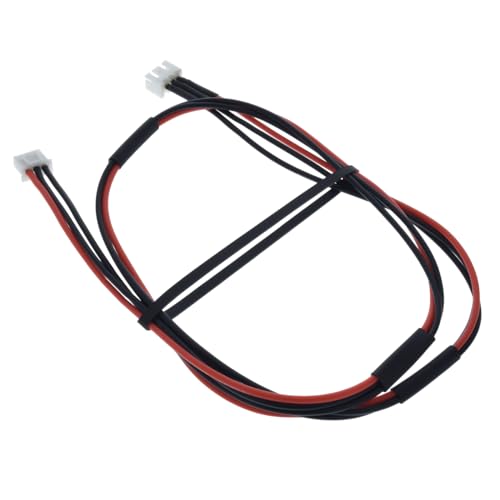 BackBayRC - 2S JST-XH Balance Extensions - 60cm 20awg (100 Strand) Wire - Flexible Silicone Insulation - 2.54mm / 0.1" Pin Spacing - style: 2S_60CM_JST-XH