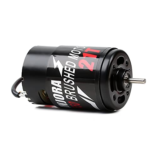 INJORA 550 Brushed Motor for Axial SCX10 AXI03007 JL 90046 TRX4 TRX6 (21T) - size: 21T