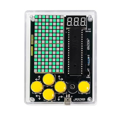 DIY Soldering Project Game Kit Electronic Practice Solder Soldering Kit | 7 Retro Classic Pixel Game Maker Idea for STEM Education Friends Gifts