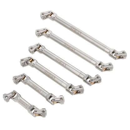 MEUS RACING Universal Driveshaft for SCX10 SCX10 II Wraith TRX4 1/10 RC Crawler Upgrades Parts, 121-183mm - size: 121-183mm