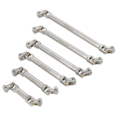 MEUS RACING Universal Driveshaft for SCX10 SCX10 II Wraith TRX4 1/10 RC Crawler Upgrades Parts, 96-143mm - size: 96-143mm