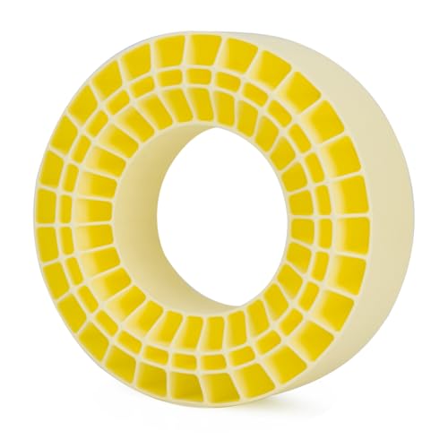 Silicone Rubber Insert Foam for 132-134mm (5.25" OD) 2.2" Tires (Yellow 2pcs) - color: Yellow 2pcs