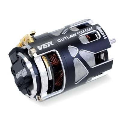 Surpass Hobby 540 V5R Sensored Brushless Motor,3880KV Competition Level Motor with Shaft 3.175 Use for 1:10 RC Car (13.5T) - style: Outlaw 13.5T
