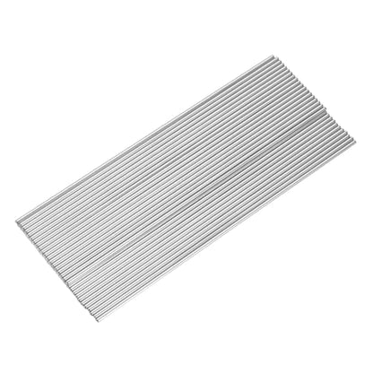 MECCANIXITY 40pcs 2mmx150mm Toys Shaft Round Rod Axles Drive Shaft for DIY RC Car Truck Boat Helicopter Model Part, Silver - size: 2mmx150mm