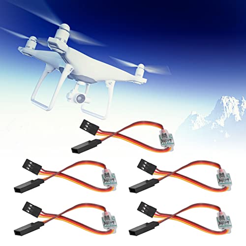 5PCS Servo Controller, Servo Signal Reverser, Continuous Rotation Inverter for RC Aircraft 3.6V‑24V 5A