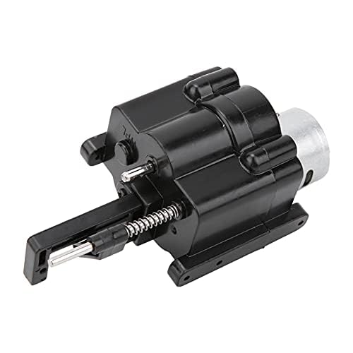 WPL Motor Upgrade Kit with 2-Speed Gearbox & High-Torque Servo ABS Transmission System for 1/16 Scale RC Cars Compatible with WPL C14 C24 C34 Models, Heavy Duty Replacement Parts