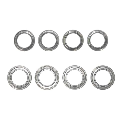 Double Rubber Seal for LG-WJ09 LG-WJ10 for LAEGENDARY for Legend 8Pcs Ball Bearing Set 1/10 rc Car Spare Parts Modified Pieces