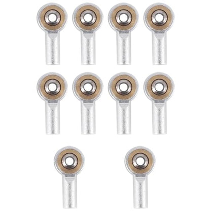 M2 Metal Tie Rod End Ball Joint Link Ball Head 10pcs Set Compatible with 4WD Compatible RC Cars Trucks Crawlers Boats and Airplanes