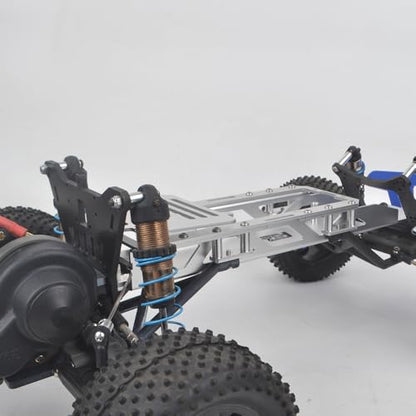 Aluminum Main Chassis for Traxxas Stampede 2WD VXL Brushless Monster Truck Craniac Chassis & ESC Mount 3622 3626 (Black) - color: Black