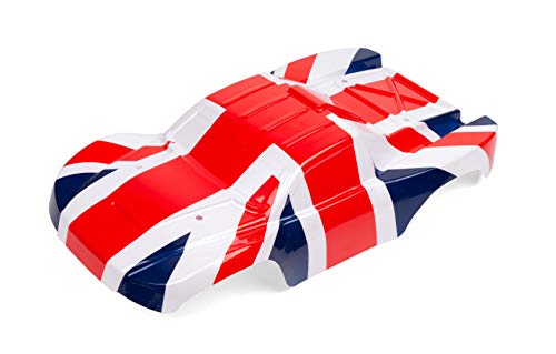 SummitLink Custom Body UK Royal Union Flag Style Compatible for 1/10 Scale RC Car or Truck (Truck not Included) SS-UK-01