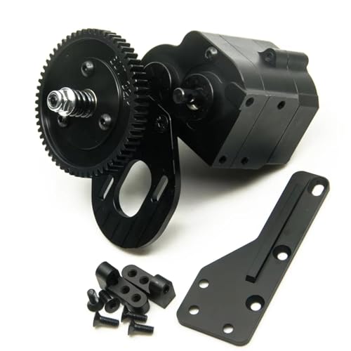 RC Car Center Gearbox for Axial for SCX10 for Wraith 90018 1/10 Complete Metal 2 Speed Transmission Gearbox RC Crawler Car Truck Model Upgrade Parts(Gearbox) - color: Gearbox