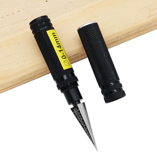 Car Model Hole RC Hole Puncher Reamer 0 to 14mm Scale High Strength Car Model Body Expanding Hole Opener