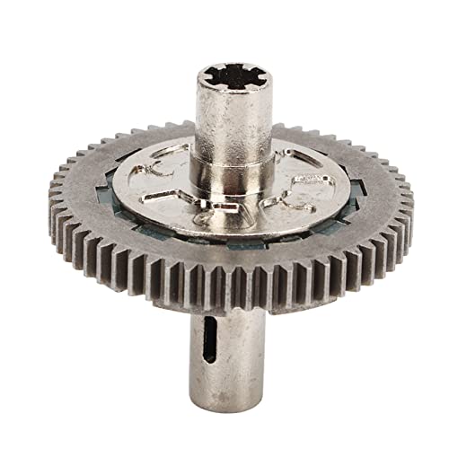 57T RC Clutch Spur Gear Aluminum Steel Slipper Assembly Arrma 1/10 Granit Senton Vorteks Big Rock 1/8 Typhon Upgrade Part (Red) - color: Red
