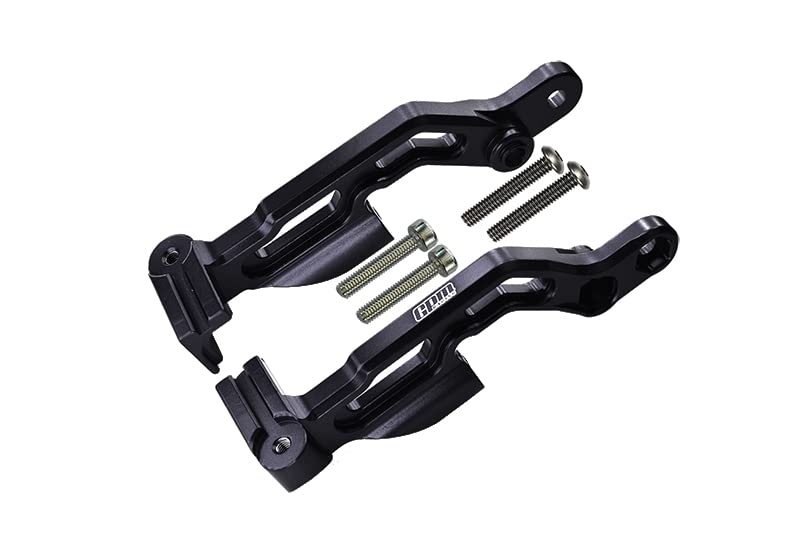 GPM for Arrma 1/7 INFRACTION 6S BLX Upgrade Parts Aluminum Rear Body Post Fixed Mount - 2Pc Set Black