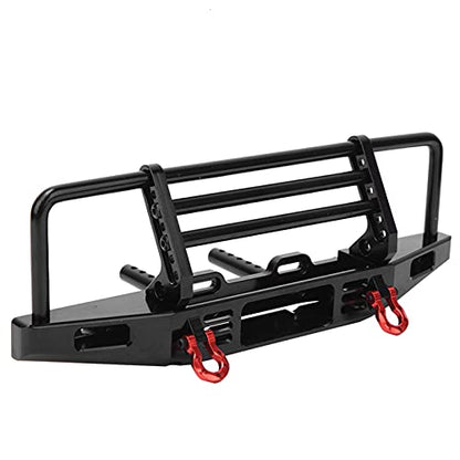 Srliya Metal RC Car, Adjustable Front Bumper Accessories, Fit for SCX10 1/10 RC Crawler Car