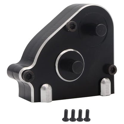 MN86 MN86S MN86K MN86KS MN G500 Metal Transmission Gearbox Transfer Case 1/12 RC Crawler Car Upgrade Parts(Black) - color: Black