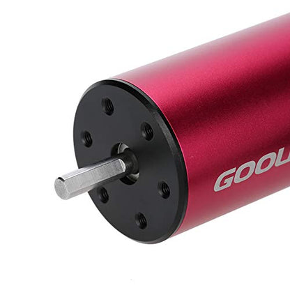 GoolRC Brushless Motor S3660 3300KV Sensorless Brushless Motor 60A Brushless ESC and Programming Card Combo Set for 1/10 RC Car Truck