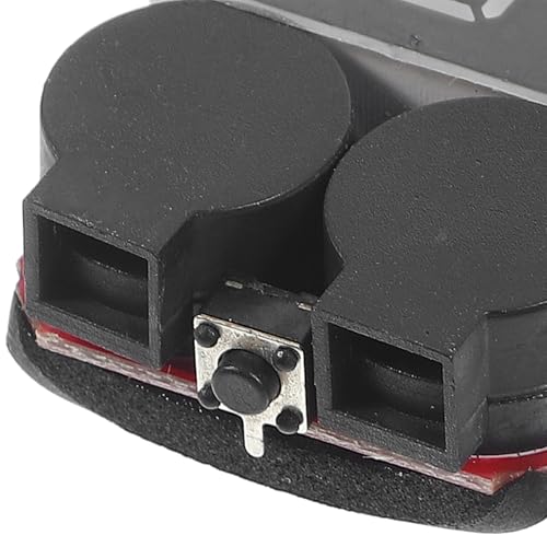 SEWACC 2pcs Lipo Battery Voltage Tester with Low Voltage Buzzer Alarm Rc Battery for Rc Hobbyists and Drone Use