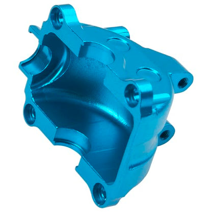 ShareGoo Metal Differential Gearbox Cover Diff Housing Case & Upper Arm Compatible with Tamiya TT02 TT-02D TT-02B TT-02FT 1/10 RC Car (Blue) - color: Blue