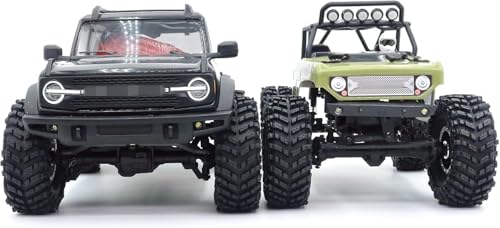 64mm 1.0 All Terrain Tires F/R Mounted Brass 1.0 beadlock Wheels Rims Negative Offset 1.0 Wheels Tires Tyre for RC Mud Crawler 1/24 SCX24 AX24 1/18 TRX4M - color: White