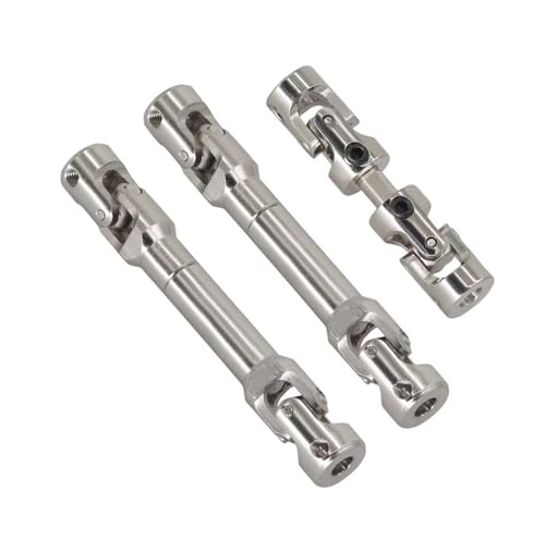 RC Car Parts for MN G500 for MN128 MN86 MN86S MN86K MN86KS 1/12 RC Crawler Car Upgrade Parts Metal Steel Drive Shaft Driveshaft CVD RC Car Accessories(Set) - size: Set