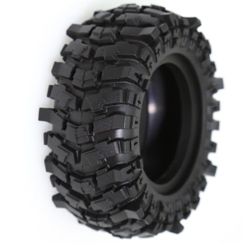 REDSPIDER 1.9'' Crawler Tires OD 88MM/3.46'' (4PCS) for 1/12 RC Crawler MJX H12Y+ MN-128 MN82S LC79 ﻿ (Tires)