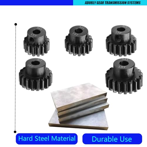 32P 3mm Rc Pinion Gear Set 15T 16T 17T 18T 19T for 1/10 Traxxas Slash Rustler Stampede Ultimate 4X4 VXL TRX-4 TRX-6 ST Rally Mini Maxx XRT Upgrade Parts