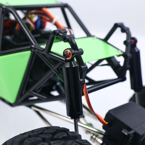 Hobby Remote Control 1/10 Rock Crawler 2.4G 4 * 4 RTR Electric Radio Off-Road Truck Hobby Grade Model for Ages 14+(Green) - color: Green